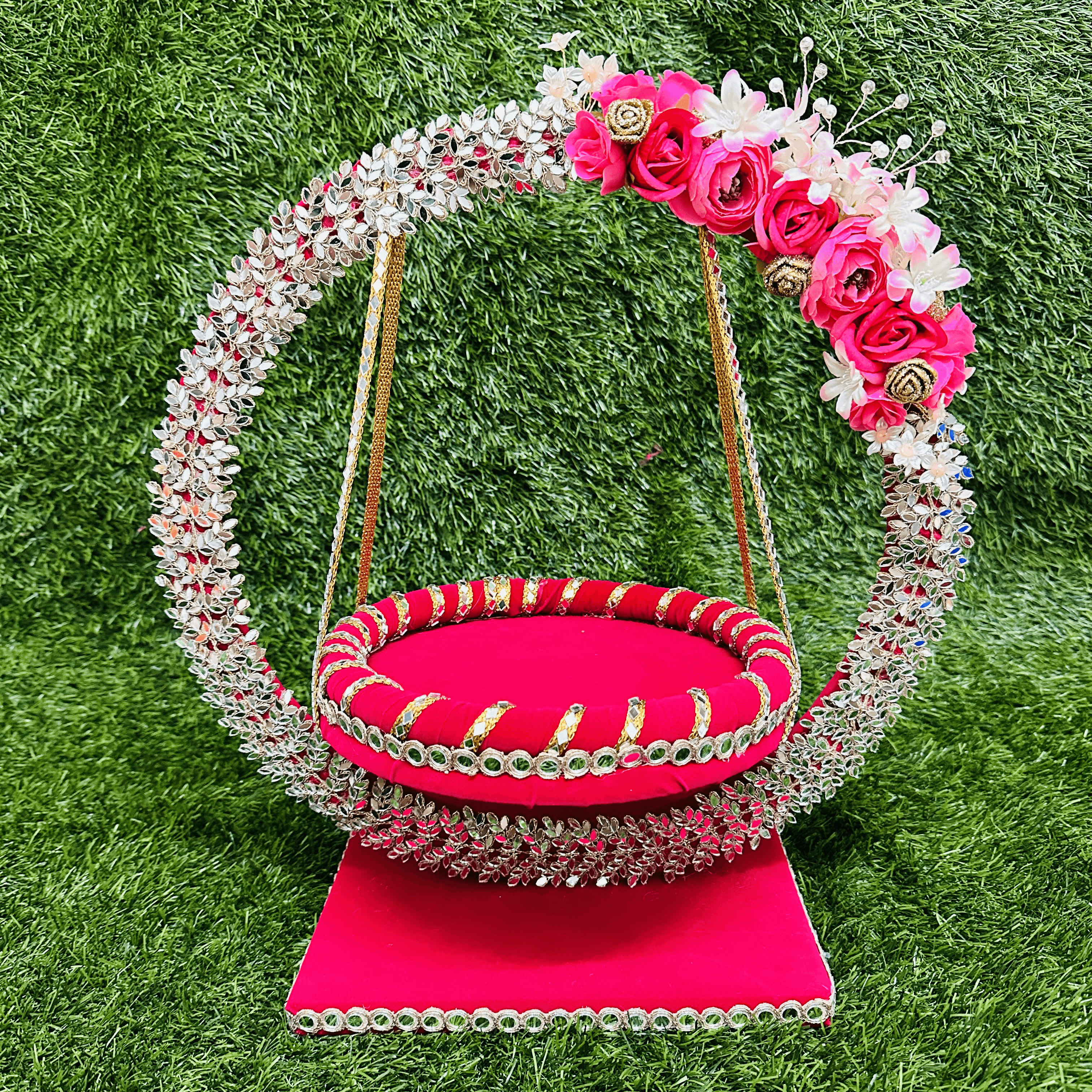 Delicately crafted Jhulas